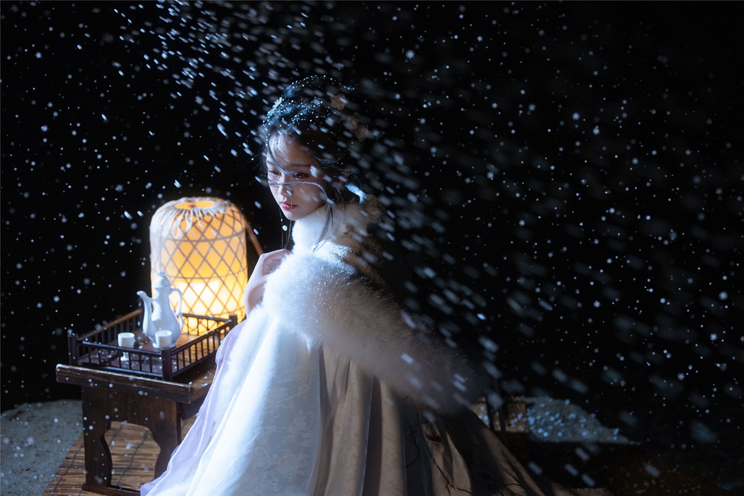 YITUYU 艺图语 2025.03.06 风雪夜归人 晚江亭